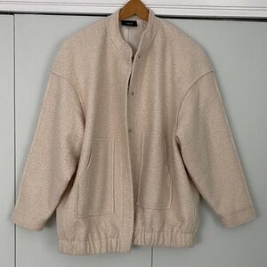 Vicci Cream bomber Jacket small